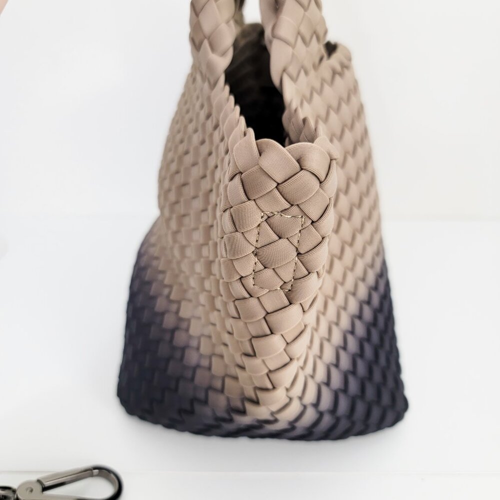 Naghedi St. Barth's Black Sand Dip Dye Mini Tote - Picture 6 of 7